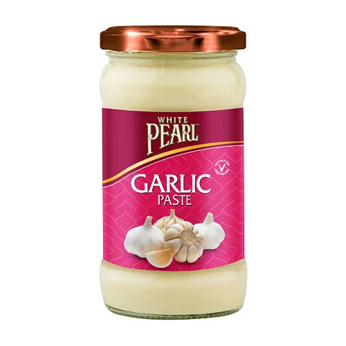 White Pearl Garlic Paste 340g, front of pack