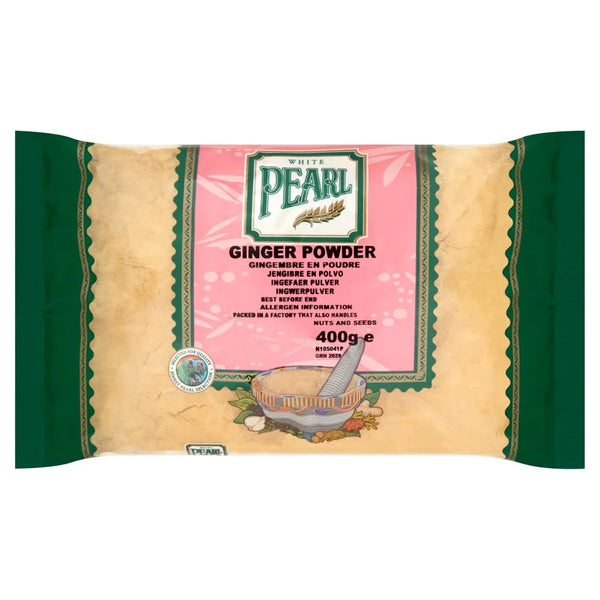 White Pearl Ginger Powder 400g, front of pack