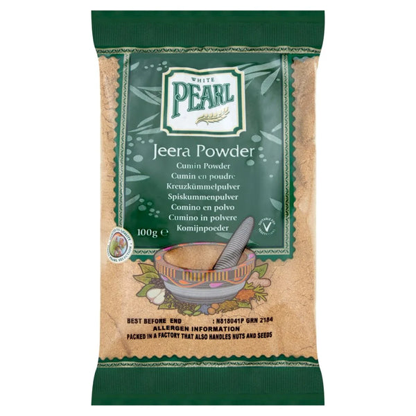 White Pearl Jeera Powder 100g, front of pack