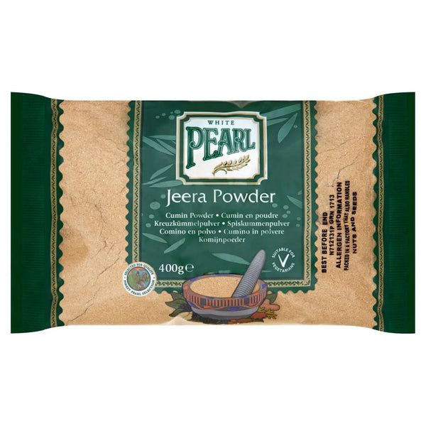 White Pearl Jeera Powder 400g, front of pack