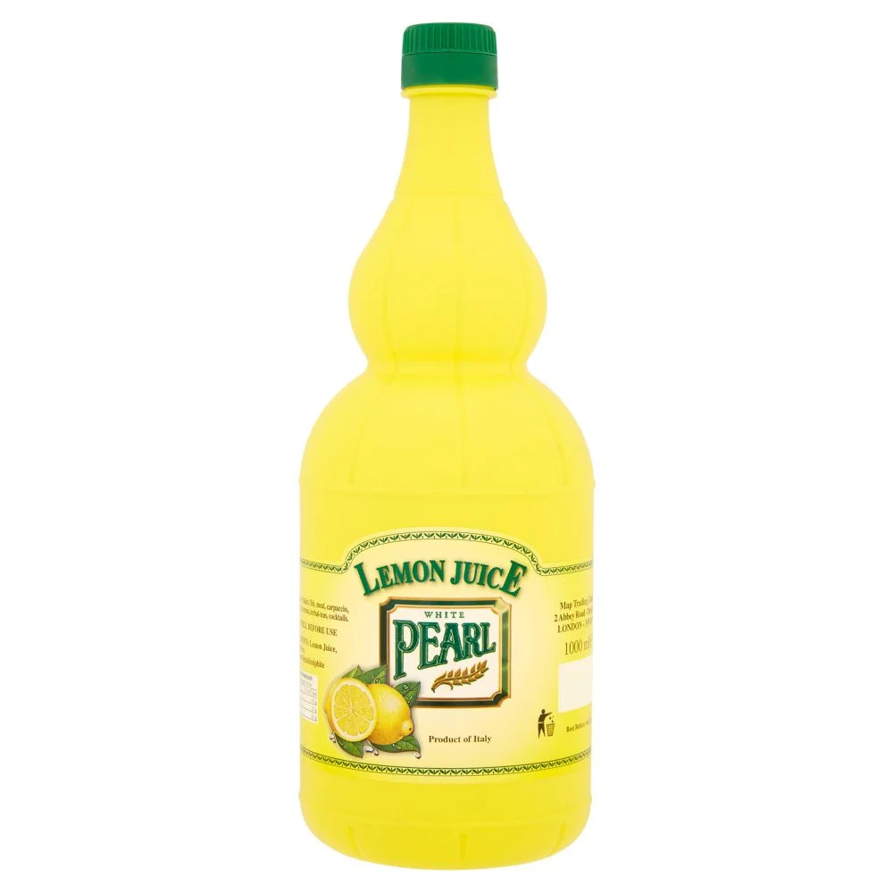 White Pearl Lemon Juice 1000ml, front of pack