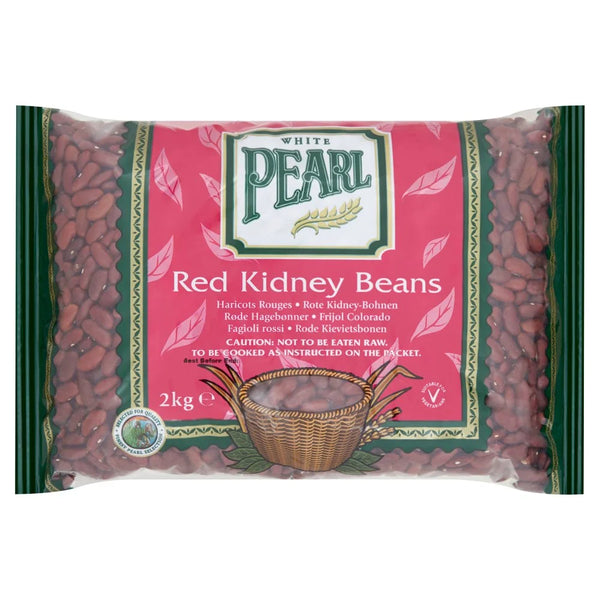 White Pearl Red Kidney Beans 2kg, front of pack