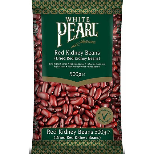 White Pearl Red Kidney Beans 500g, front of pack