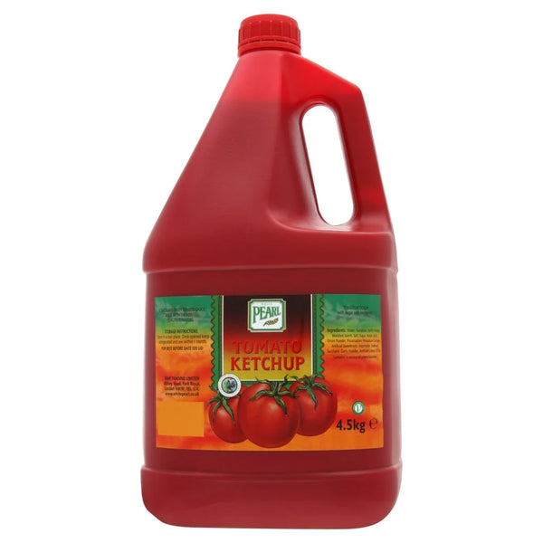 White Pearl Tomato Ketchup 4.5kg, front of pack