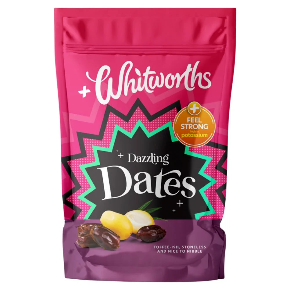 Whitworths Dazzling Dates 300g, front of pack