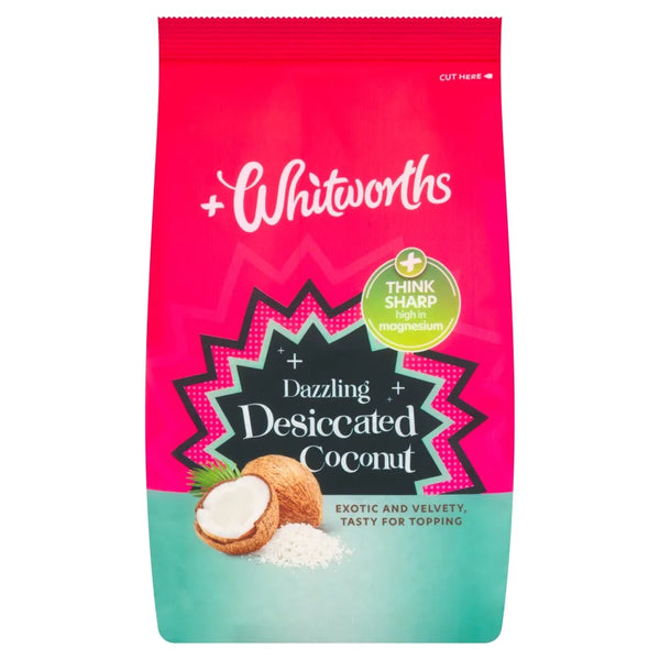 Whitworths Desiccated Coconut 200g, front of pack