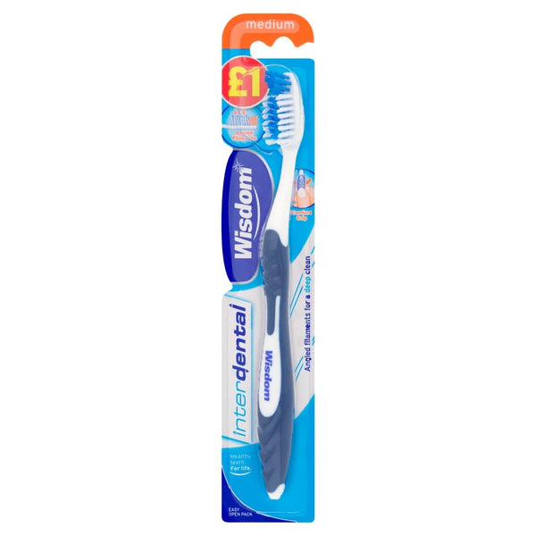 Wisdom Interdental Medium, front of pack