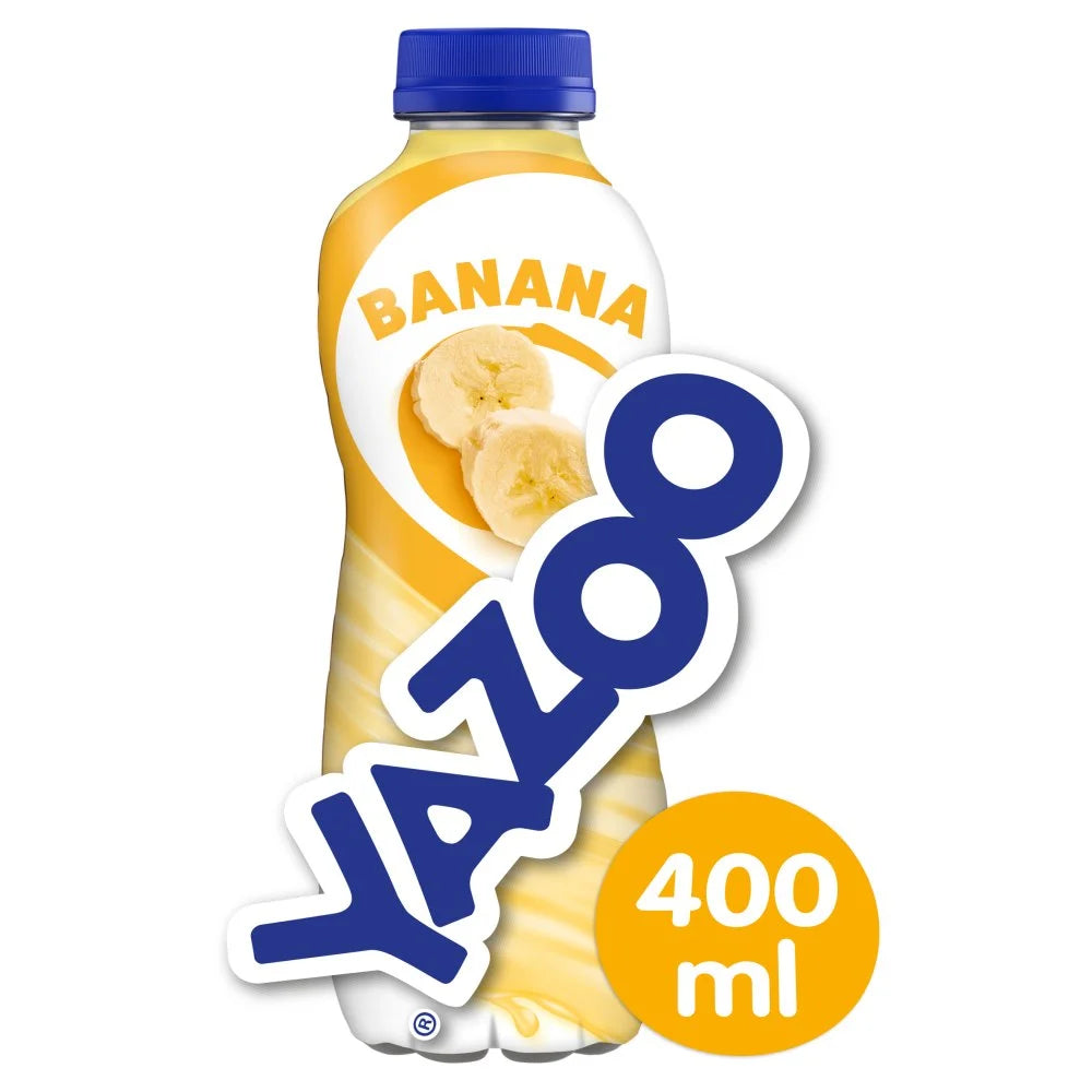 Yazoo Banana Milk Drink 400ml, front of pack