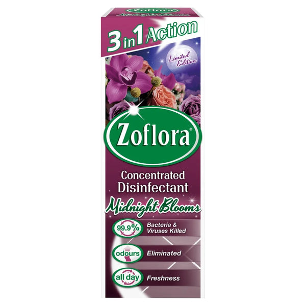 Zoflora 3 in 1 Action Concentrated Disinfectant 120ml, front of pack